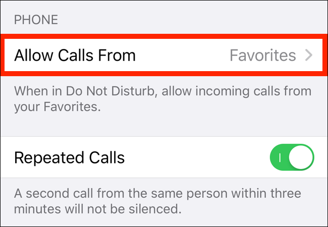 How to Let a Contact Bypass iOS' Do Not Disturb Mode