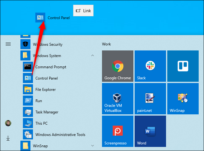 How to Open the Control Panel on Windows 10