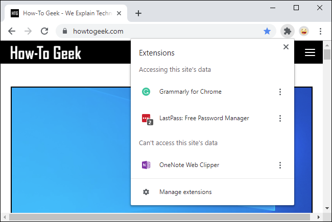 Extension Menu How to Enable Google Chrome's New Extensions Menu
