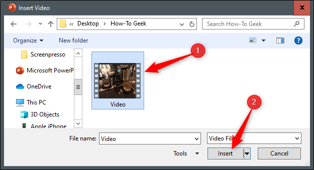 How to Send PowerPoint Presentations With an Embedded Video