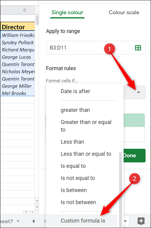 How to Highlight a Row in Google Sheets Using Conditional Formatting