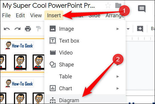 How to Add Flowcharts and Diagrams to Google Docs or Slides