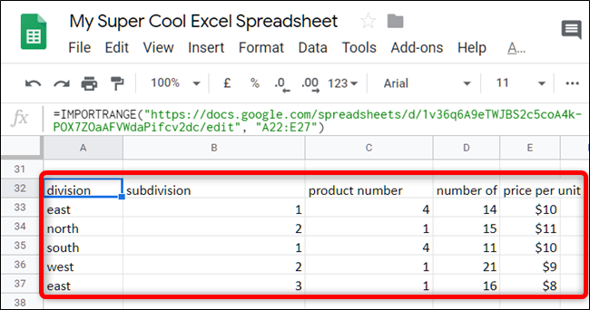 How to Import Data from Another Google Sheet