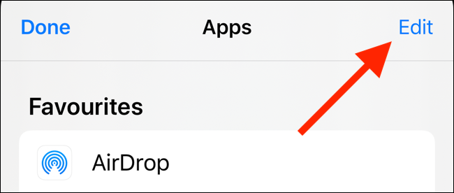 Share Button Ios How to Customize the Share Sheet on Your iPhone or iPad