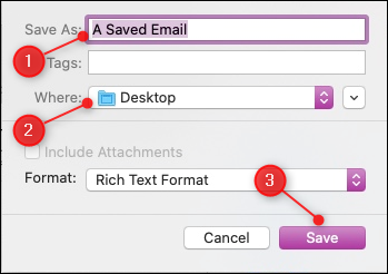 How to Save an Email to Your Hard Drive
