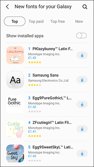 How to Change Fonts in Android