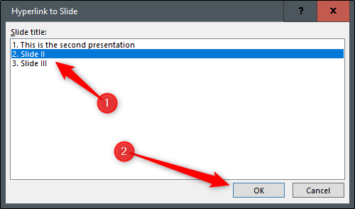 How to Link from One PowerPoint Presentation to Another