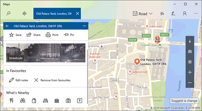 Win10 Map How to Save Favorite Places in Windows 10 Maps
