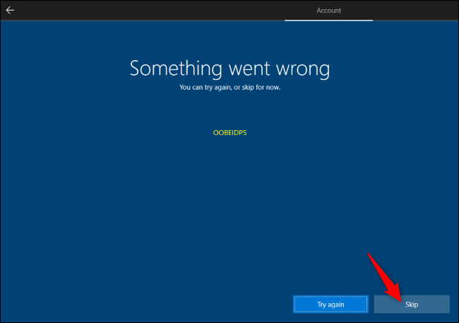 How to Create a Local Account While Setting Up Windows 10