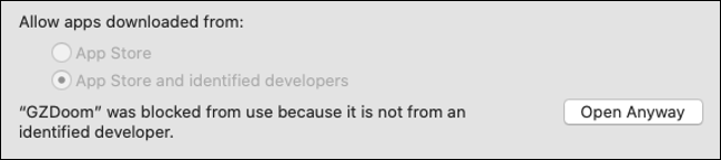 Bypass Gatekeeper with "Open Anyway"