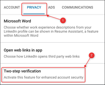How to Turn on Two-Factor Authentication for LinkedIn