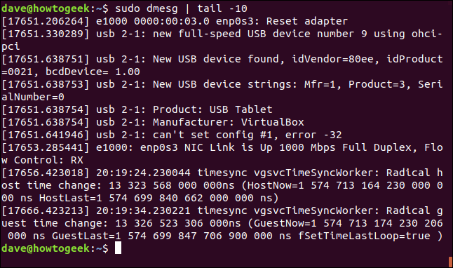 How to Use the dmesg Command on Linux