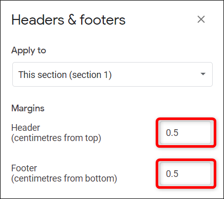 Google Drive Header Size How to Add Headers and Footers in Google Docs