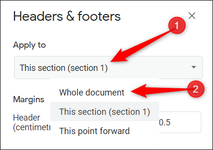 How to Add Headers and Footers in Google Docs