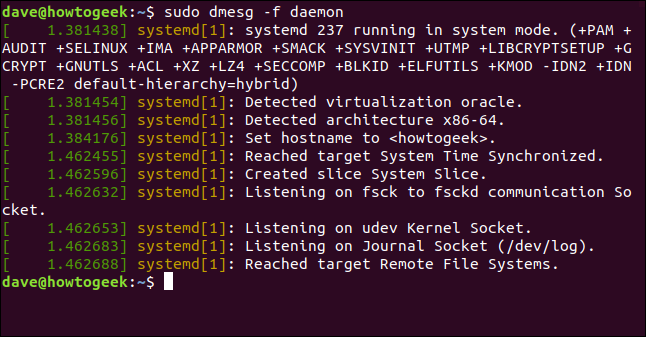 How to Use the dmesg Command on Linux