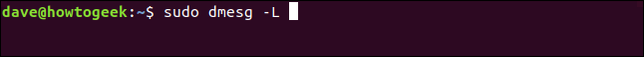 How to Use the dmesg Command on Linux