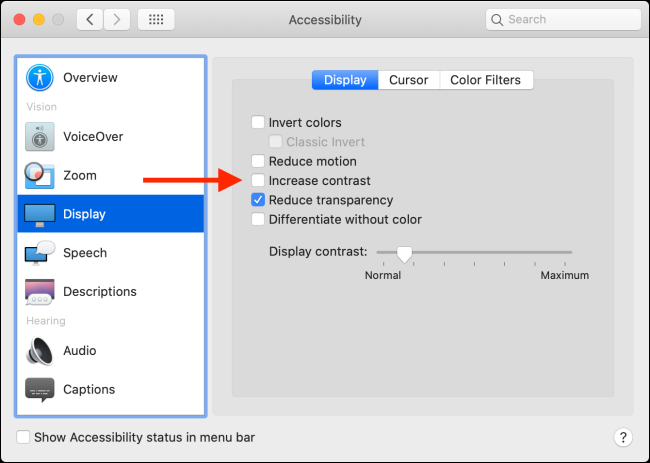 Display Contrast Mac How to Increase the Contrast on Your Mac's Screen