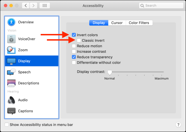 Inverted Screen Color Display How to Invert the Colors of Your Mac's Screen