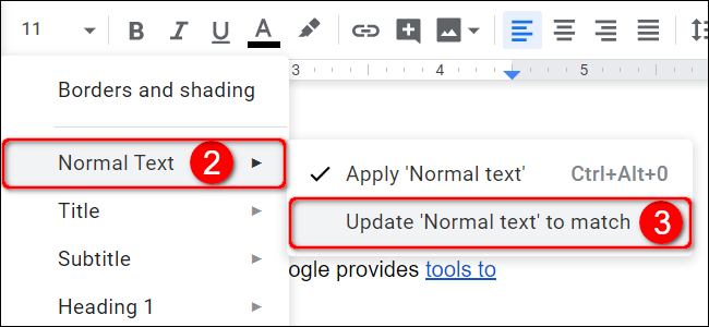 How to Change Google Docs Default Format Settings