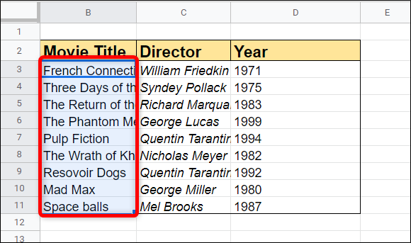 How to Wrap Text in Cells in Google Sheets