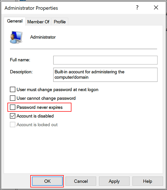 How to Set a Password Expiration Date in Windows 10