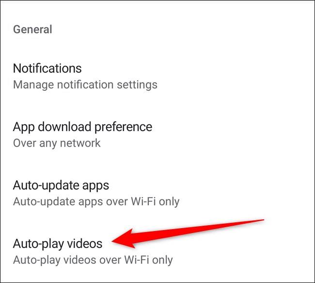 How to Disable Autoplaying Videos in the Google Play Store on Android