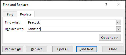 How to Find and Replace Text and Numbers in Excel