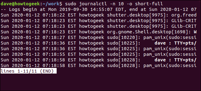 Linux Journal Query Example How to Use journalctl to Read Linux System Logs
