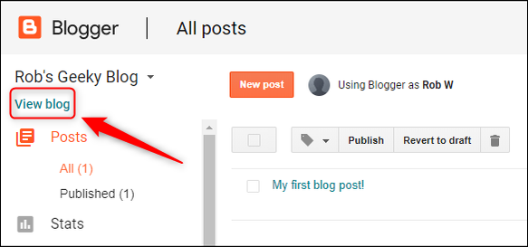 How to Start a Blog Using Google Blogger
