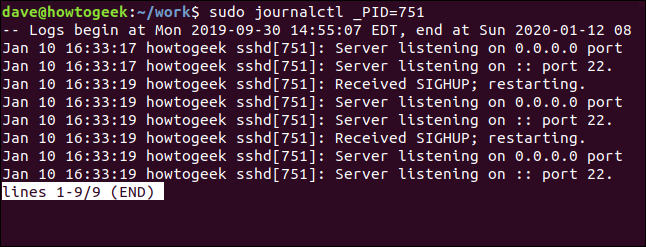 Linux Journal Query Example How to Use journalctl to Read Linux System Logs