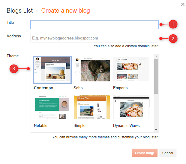 How to Start a Blog Using Google Blogger