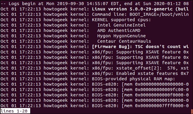Linux Journal Log How to Use journalctl to Read Linux System Logs