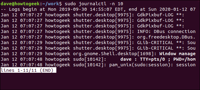 Linux Journal Log How to Use journalctl to Read Linux System Logs