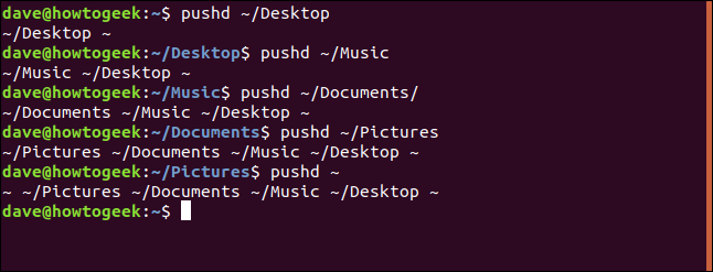 How to Use pushd and popd on Linux