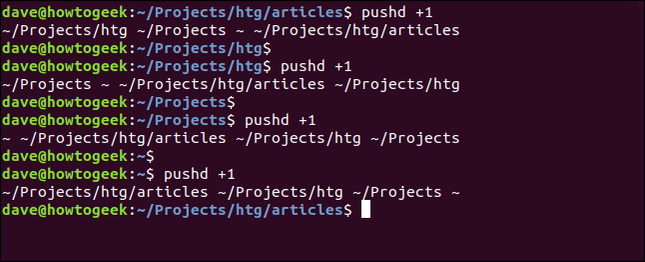 How to Use pushd and popd on Linux