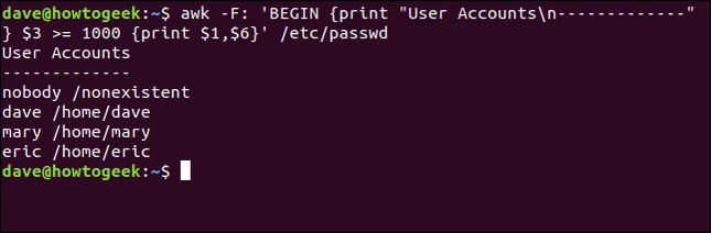 How to Use the awk Command on Linux