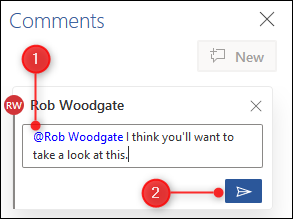 How to Use Mentions in Microsoft Office 365 Comments