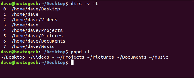 How to Use pushd and popd on Linux