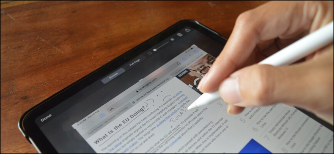 How to Take and Annotate Screenshots on iPad Using Apple Pencil