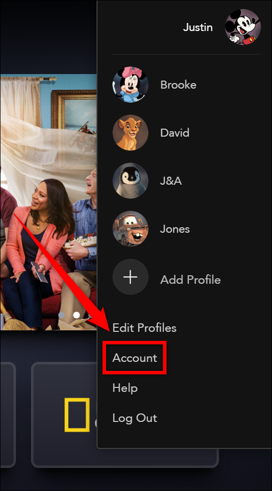How to Update Your Disney+ Billing information