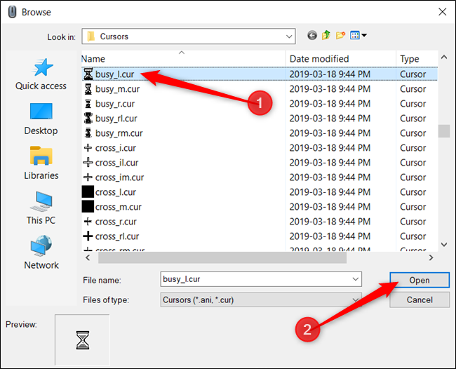 Mouse Files How to Change Your Mouse Cursor Theme on Windows 10