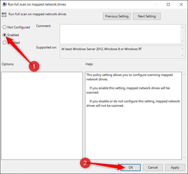 How to Scan Mapped Network Drives with Windows Defender
