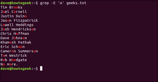 Command Line Reg Exp Example How to Use Regular Expressions (regexes) on Linux