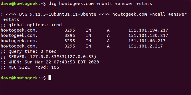 Linux Dig Command How to Use the dig Command on Linux