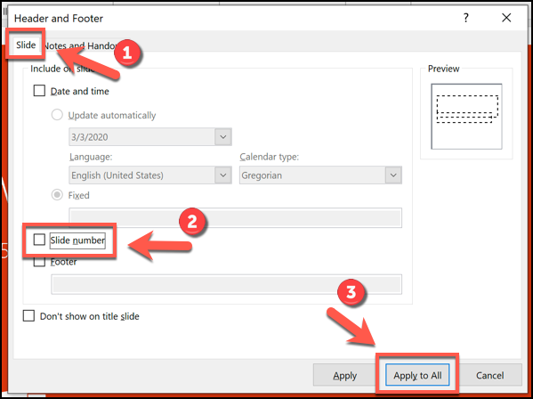 How to Add Slide Numbers in PowerPoint