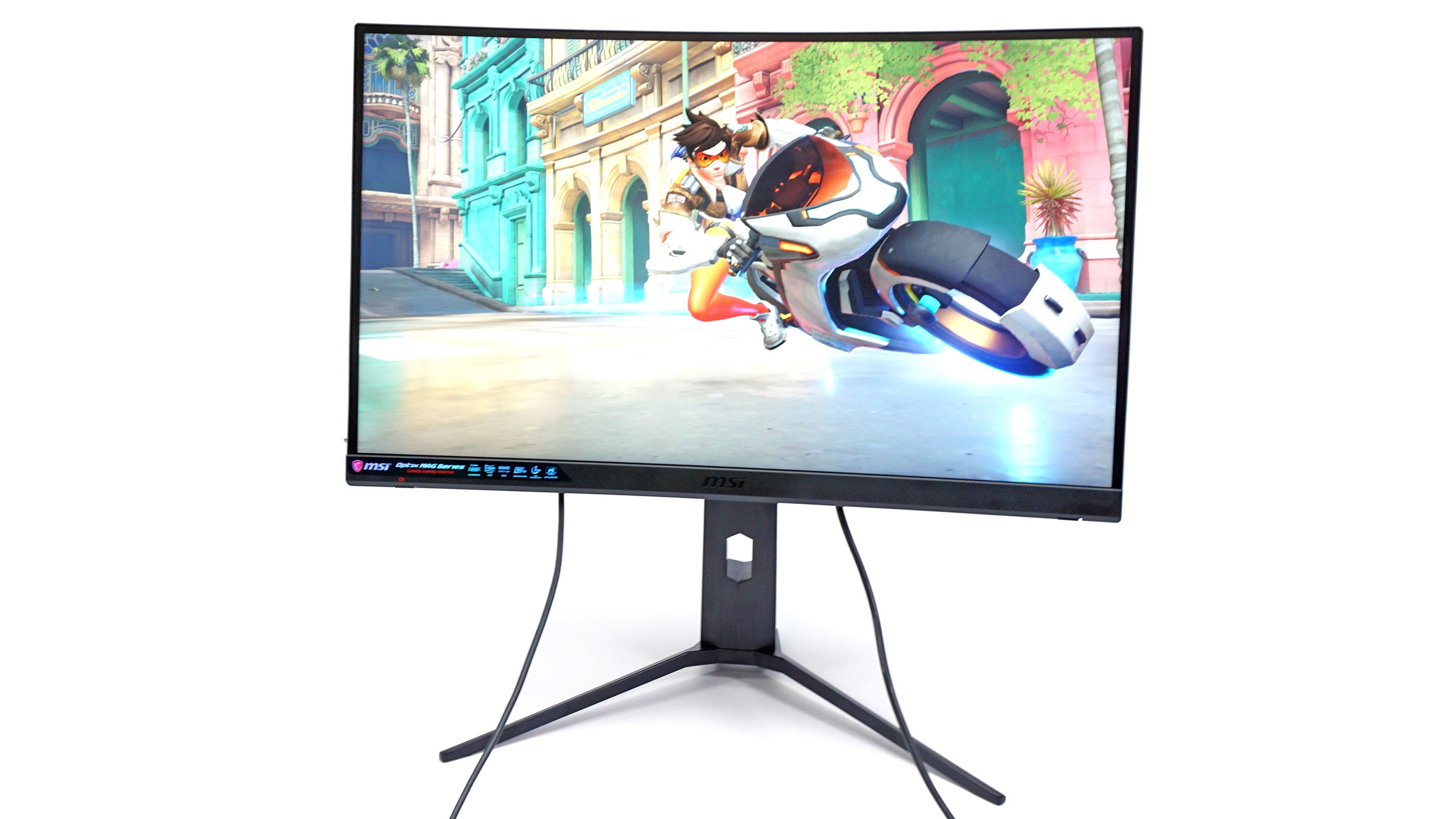 MSI MAG272CQR Monitor: USB-C And a Cool Stand Don't Make Up for
