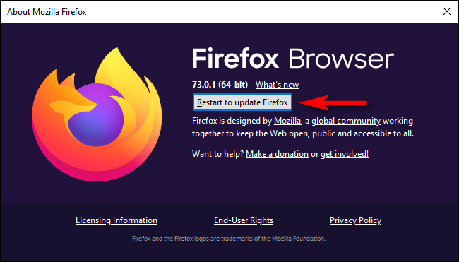 Firefox Update Button How to Update Mozilla Firefox
