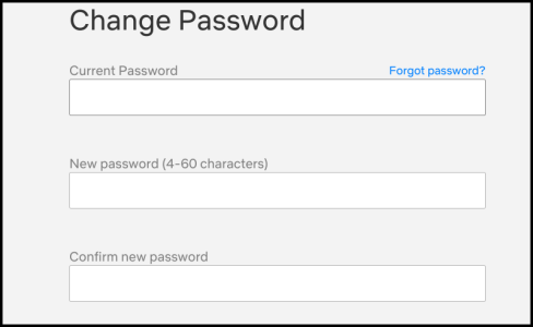 How to Change Your Netflix Password