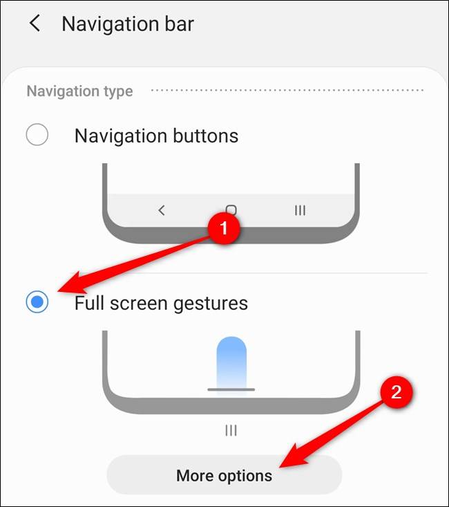 Samsung Galaxy S20: Turning on Gestures and Changing Navigation Bar ...
