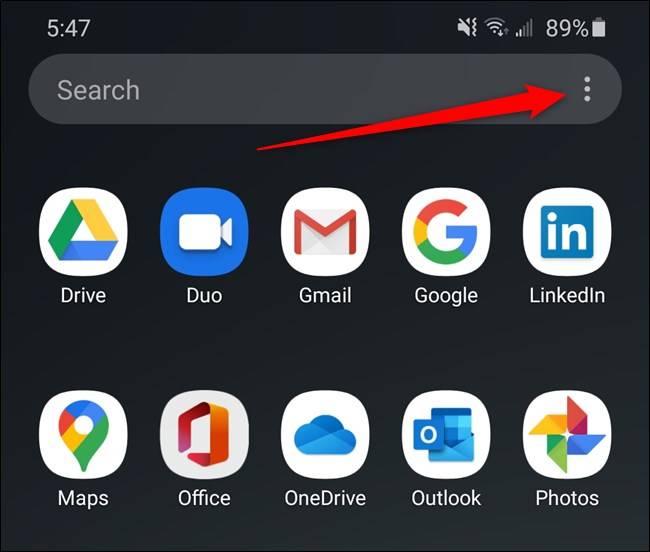 Samsung Galaxy S20: How to Sort the App Drawer in Alphabetical Order